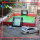 JOY Inflatable Quality giant inflatable soccer field factory price for water soap sport event 1