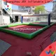 Latest giant inflatable pool volleyball court price for lake 1