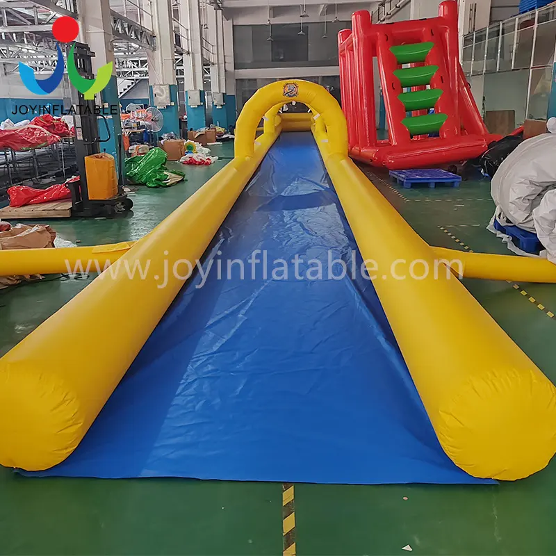 Blow Up Slip and Slide for Corporate Team-building Activities L30 X W 2.4 Meter （L98.43 X W7.87 Feet ）supply 2