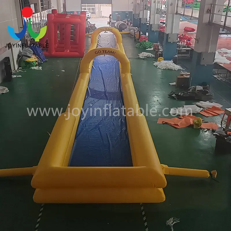 Blow Up Slip and Slide for Corporate Team-building Activities L30 X W 2.4 Meter （L98.43 X W7.87 Feet ）supply 7