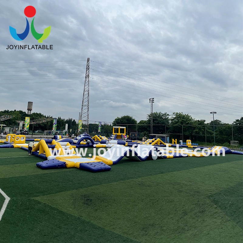 Lona inflable de PVC de 0,9 mm anti-UV para parque acuático de río 1