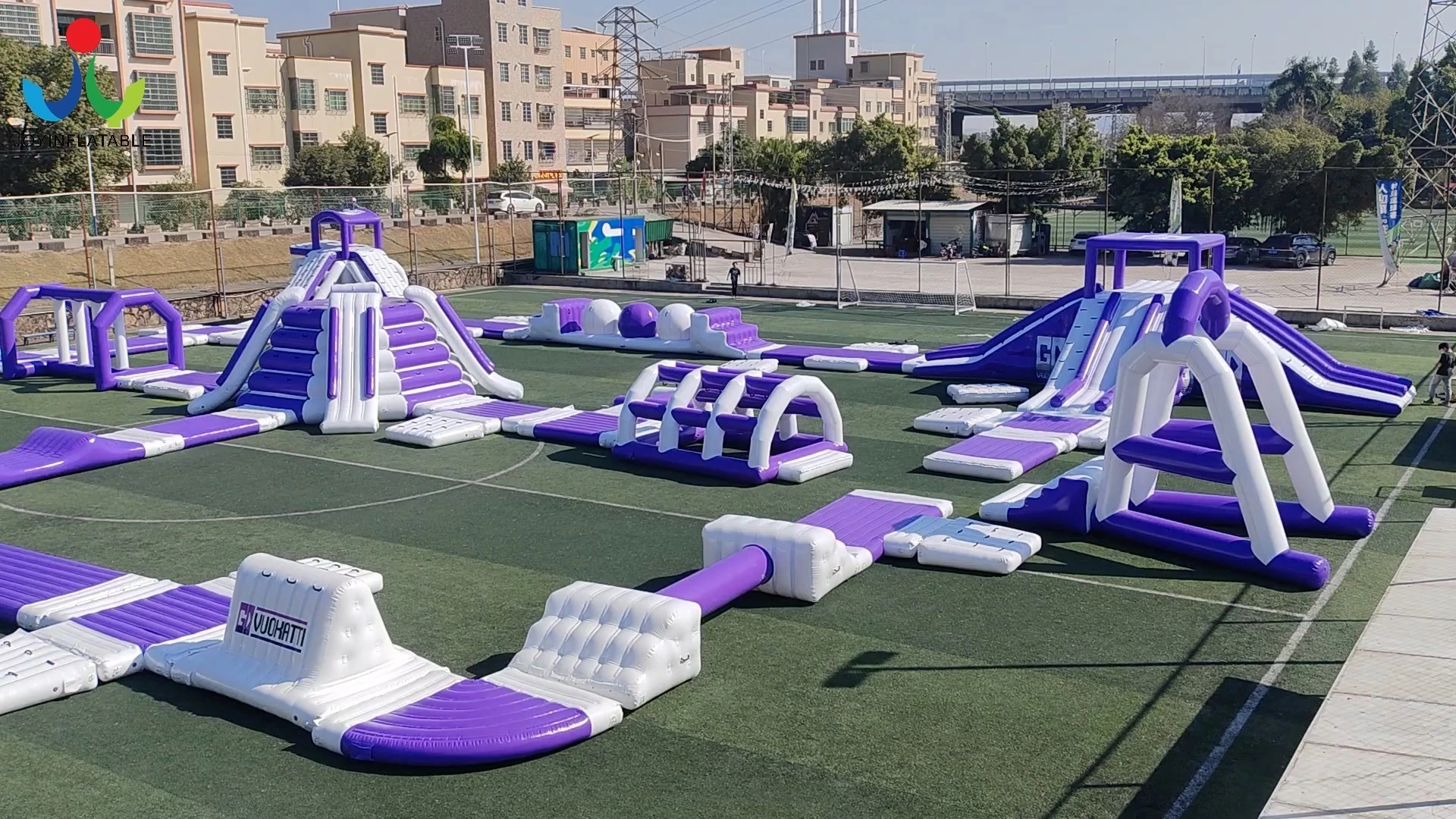 Inflatable Water Sports Game Amusement Park For Sea/  Lake/ river 1