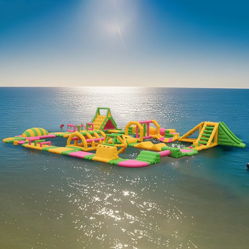 Giant Commercial Outdoor Floating Water Games  Park for Sale 1