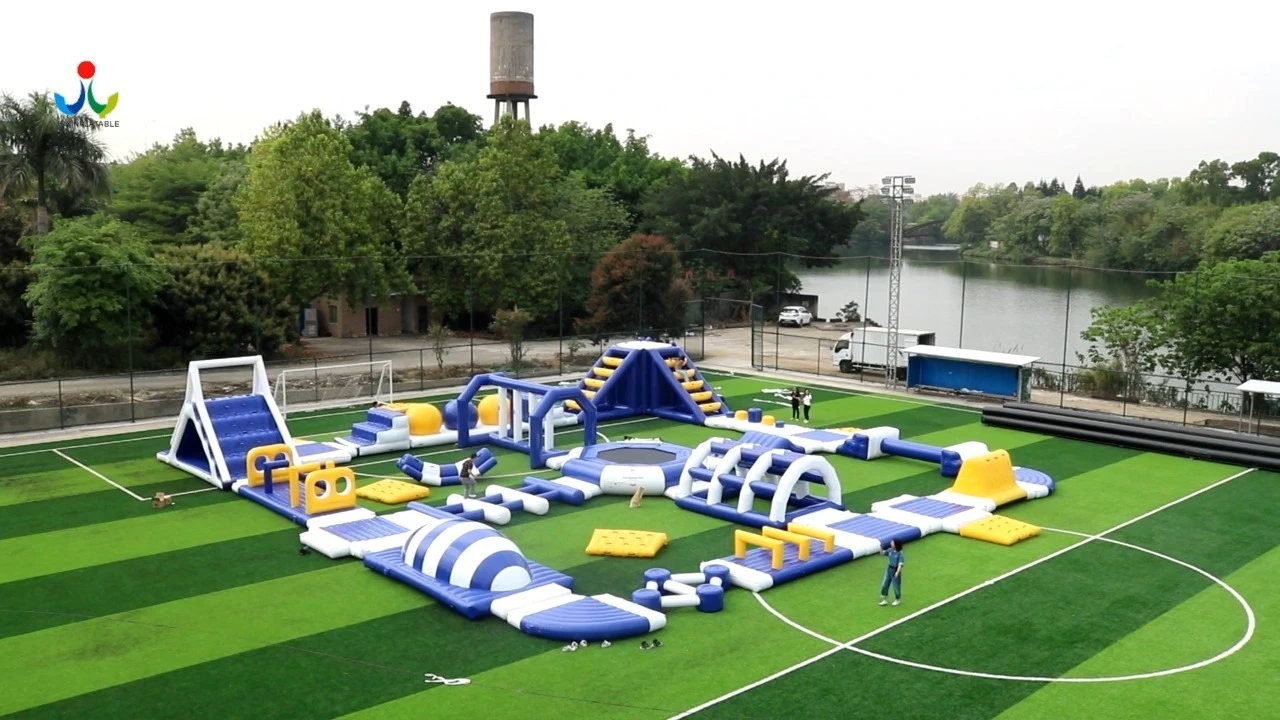 Giant Inflatable Trampoline Water Park 1