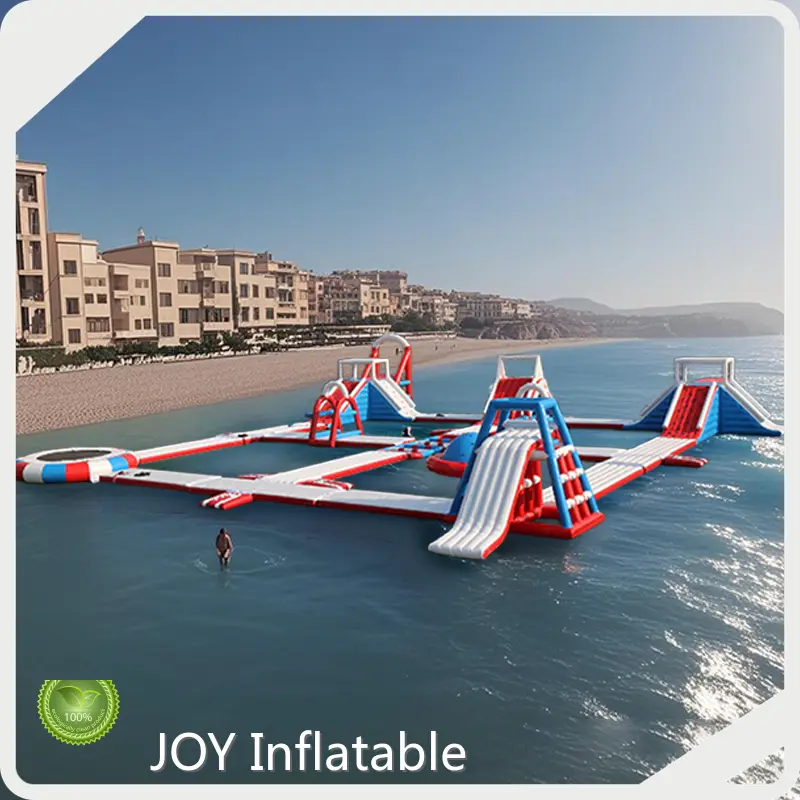 Customizedinflatable Floating Water Park for Birthday Parties 34*30M (111.55*98.43*9.85 Ft ) Or Customized EXW / FOB / CFR/ CIF 1