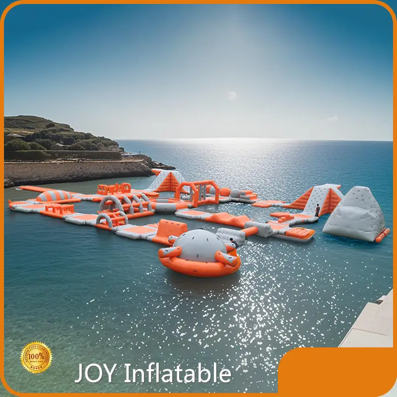 Floating Playground EXW / FOB / CFR / CIF 0.9 Mm PVC Tarpaulin Materialsfactory 1