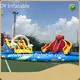 JOY Inflatable Kids Inflatable Water Park 0.55mm + 0.9 Mm PVC Tarpaulin Materials Kids Inflatable Water Parksupplier 1