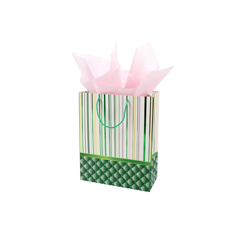 Wholesale High Quality Custom Ivory Paper Daily Shopping Gift Bag With Handle1 1