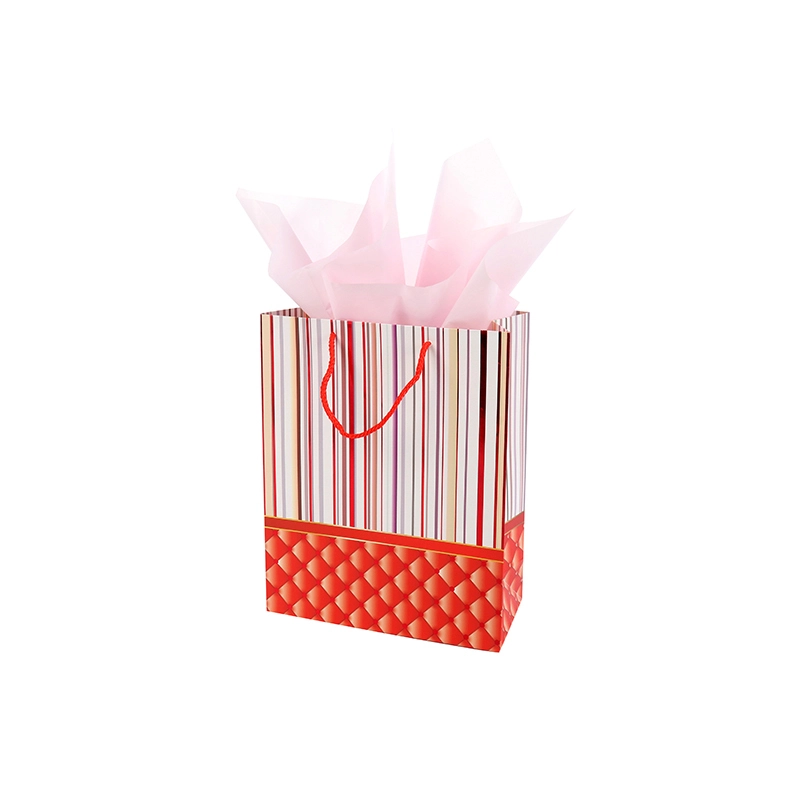 Custom Ivory Paper Gift Packaging Shopping Bag Recyclable paper bags 1