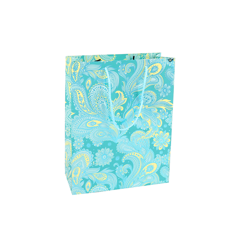 Custom Luxury Bouquet Clothing Shopping Retail Paper Bags With Logo Print 2