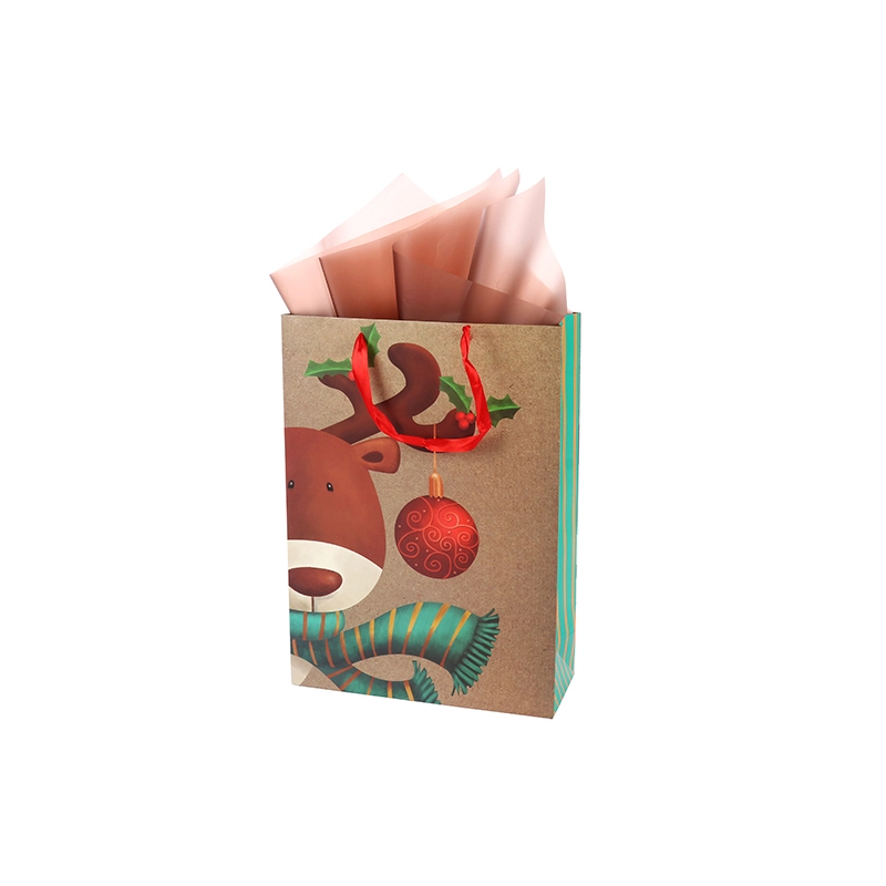 Wholesale Business Shopping Paper Bag for Christmas gift 1