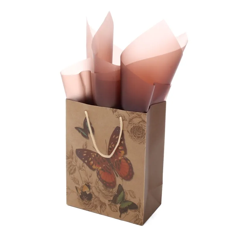 Jialan custom kraft paper bags wholesale for supermarket store 1