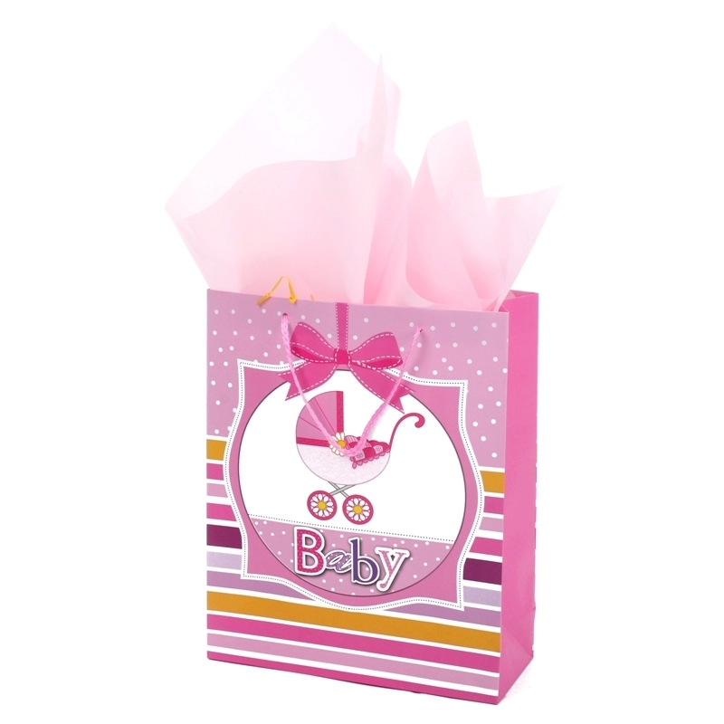 New products accept customization  paper bag with logo print 1