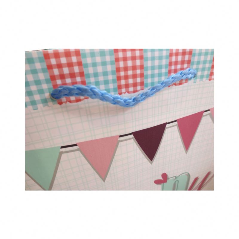 Handmade 3d paster dusting shopping paper bags,packaging hand bag gift bag 6
