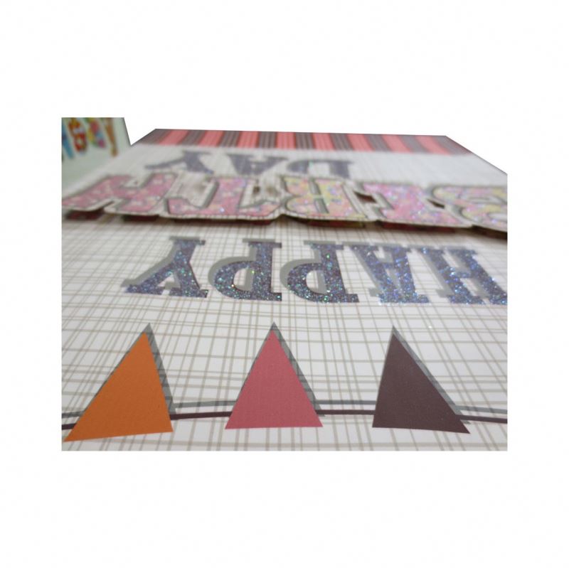 Handmade 3d paster dusting shopping paper bags,packaging hand bag gift bag 5