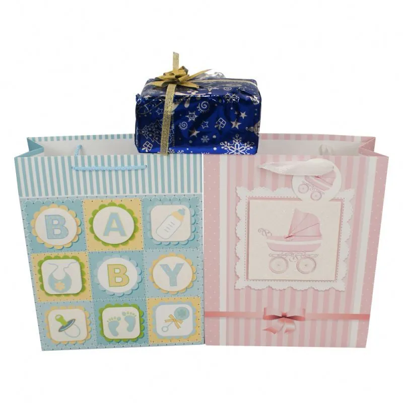 Prezzo di fabbrica Sacchetti regalo di carta simpatico cartone animato 3D all'ingrosso, sacchetto di carta di vendita calda con motivo 3D 1
