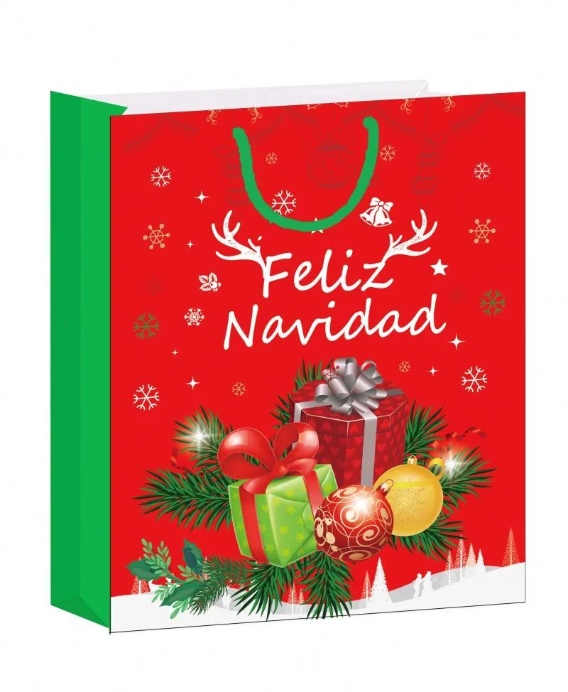 Best selling customized shopping packing paper bag with ribbon handle gift paper bag 1
