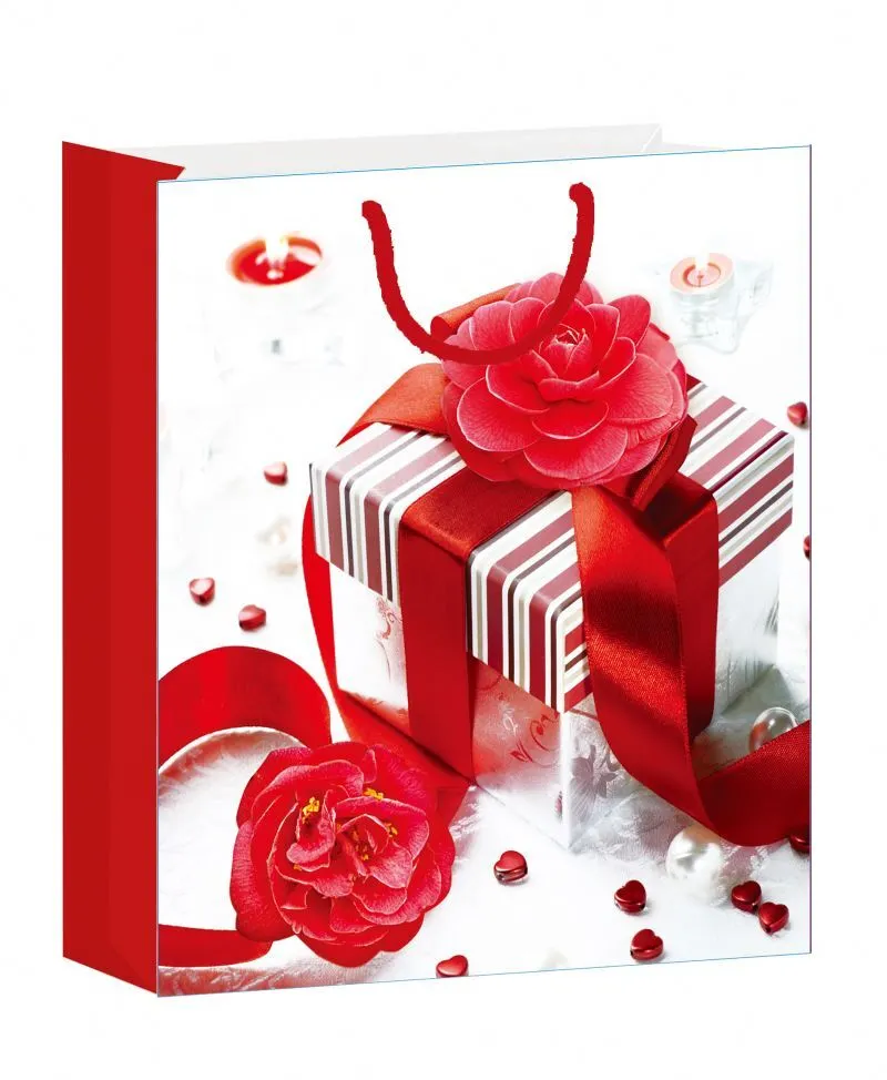 Excellent quality Valentine design paper bag wonderful fancy paper bag 1
