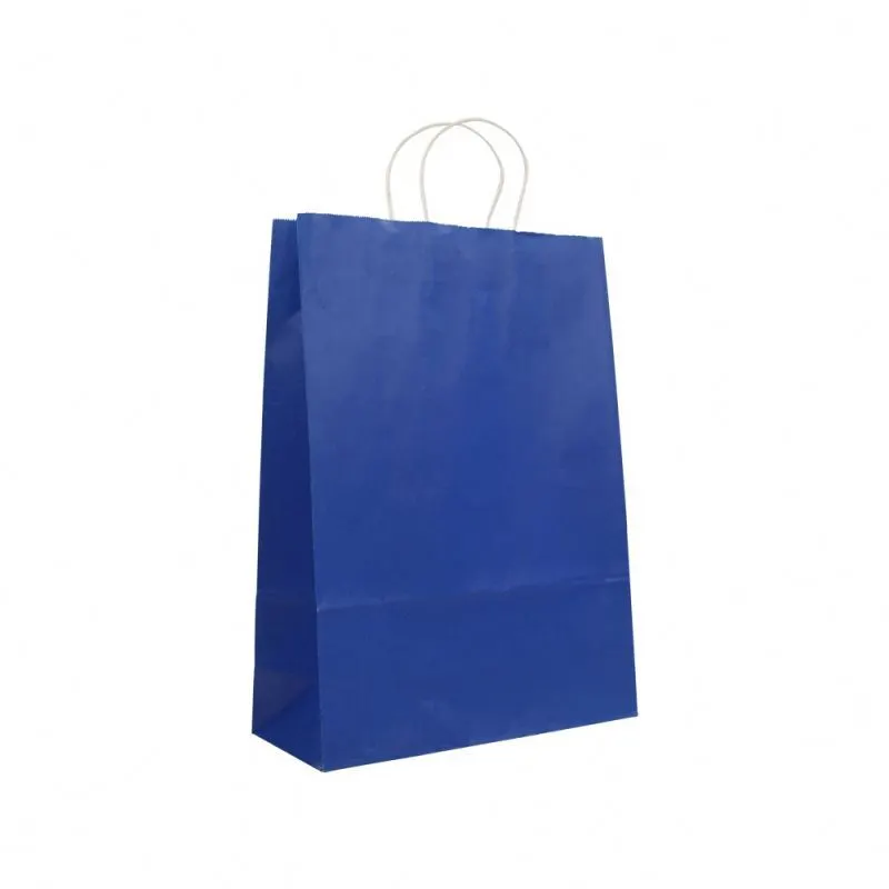 Hot selling high quality kraft paper bag eco friendly custom print kraft paper bag 1