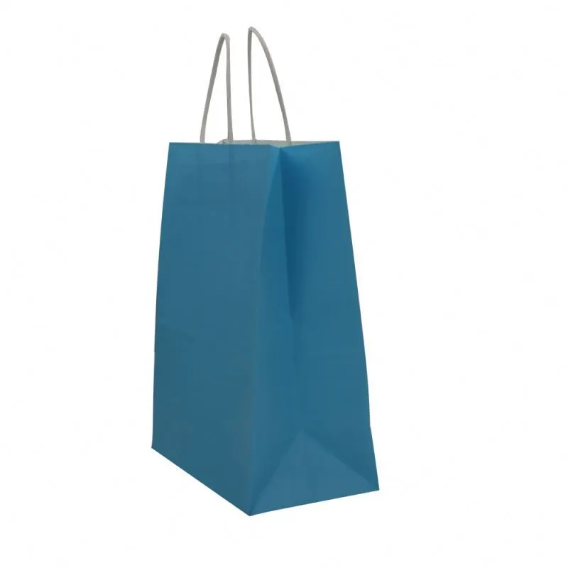 La bolsa de papel kraft hecha profesional para la mano de obra de la tienda recicla la bolsa de papel kraft 1