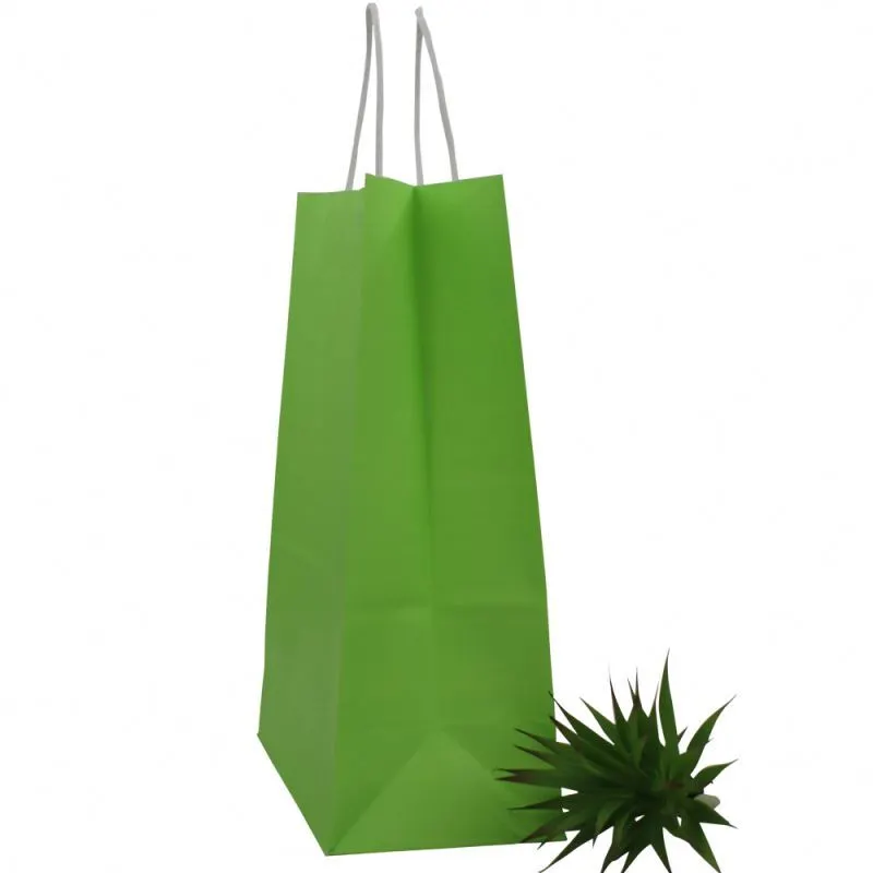 Trendy style custom paper bag kraft wholesale small kraft paper bag 1