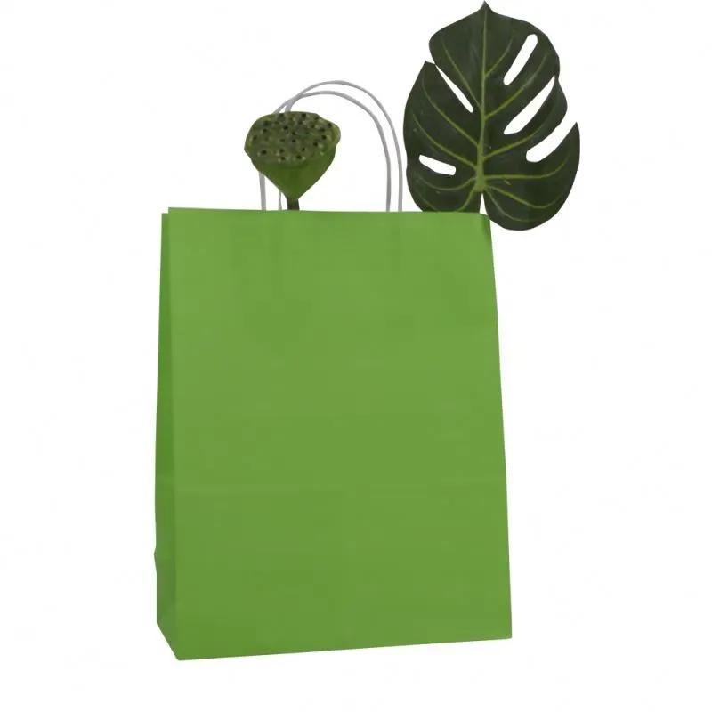 Bonne qualité Sac papier cadeau kraft sac personnalisable papier kraft 1