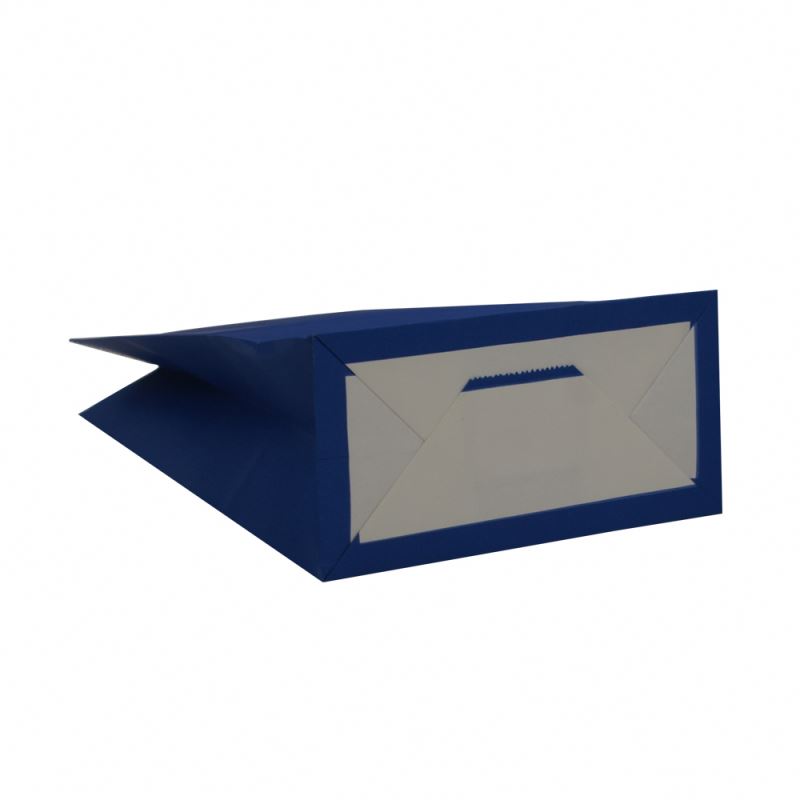 New product kraft bag handle gift packing kraft paper shopping bag 5