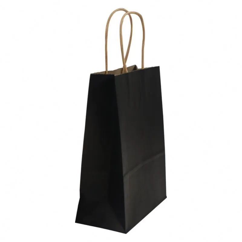 Sac d'emballage en papier kraft d'approvisionnement d'usine sac en papier kraft recyclé 1