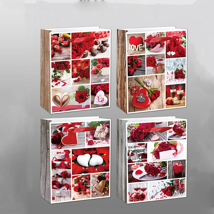 Luxury Art Paper Gift Bag Jewelry Packaging Bags For Wedding Gift 1