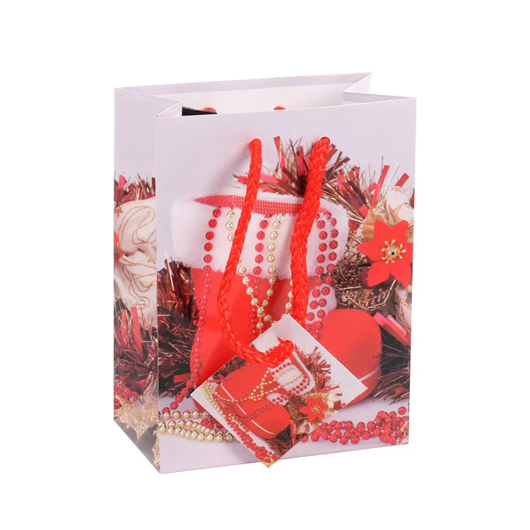 Jialan christmas paper bags vendor for packing christmas gift 3