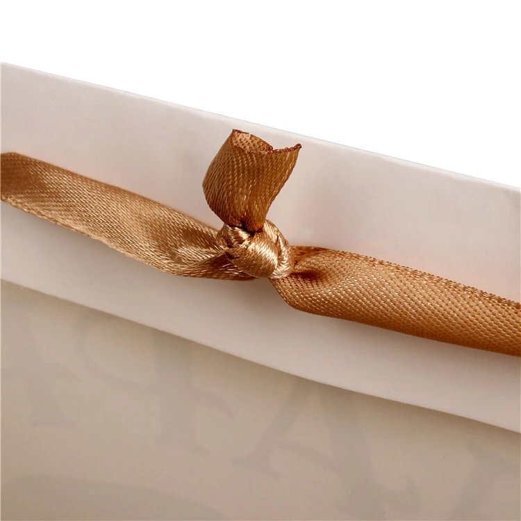 Sacs en papier kraft pliables avec fond large, Logo personnalisé fantaisie imprimé de haute qualité, cadeau de fête des pères 3