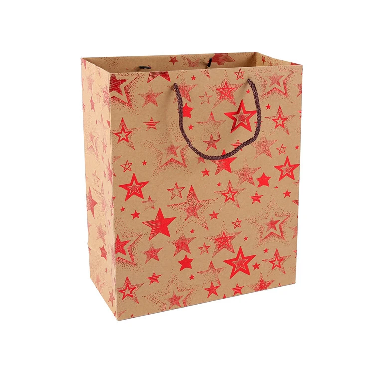 Sac cadeau de fête Durable avec impression de logo personnalisé, gaufrage, avec poignée de luxe, offre spéciale 2