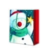 Eco-friendly Multi-fonction Foldable Durable Fashion Red Fancy Paper Gift Bag 3
