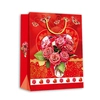 Fashionable Durable Luxury Design Recyclable Folding Handle Wrapping Paper Bag 2