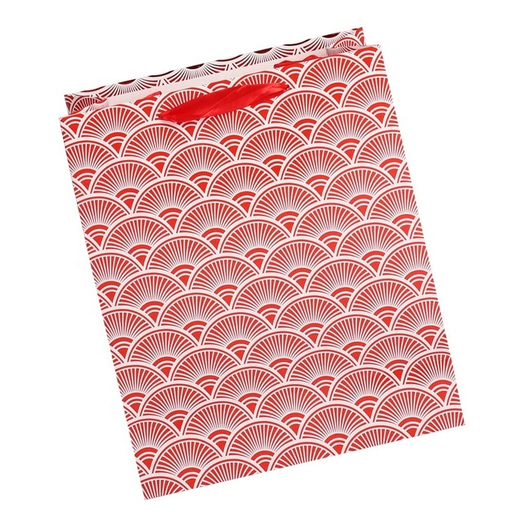 2019 Top Quality Fashion Personalised Custom Logo Printed Colorful Eco-friendly Paper Shopping Bags For Packing Gifts 1
