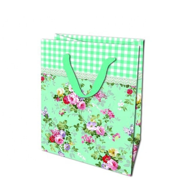 Sac en papier cadeau de noël imprimé sur mesure, pliable et Recyclable, Promotion 2019, pour fête d'anniversaire 1