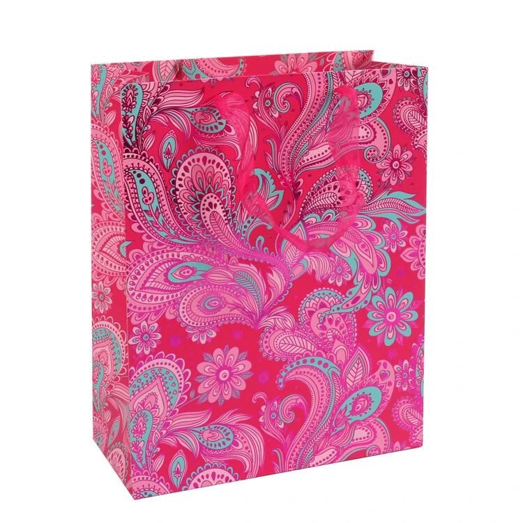 fabricant de sacs en papier personnalisés personnalisés pour l'emballage de cadeaux de vacances 2