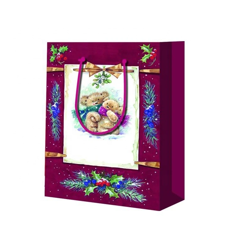 2019 Latest Design Reusable Foldable Durable Colorful Promotional Paper Bags 1