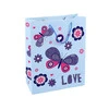 Venta caliente 3D Bowknot Durable Bolsas de regalo de papel Kraft con mango torcido1 2