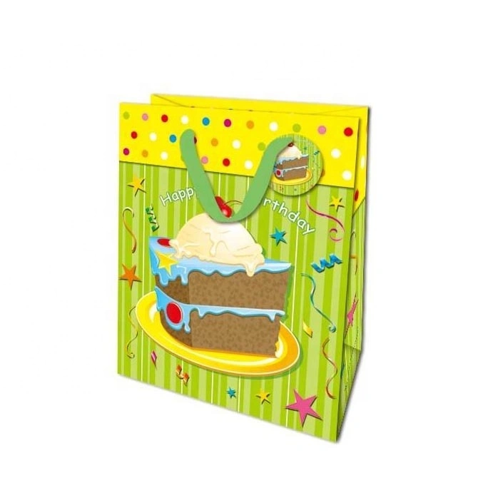 Mode de gros prix bas pratique Recyclable main cadeau Shopping sac en papier 1