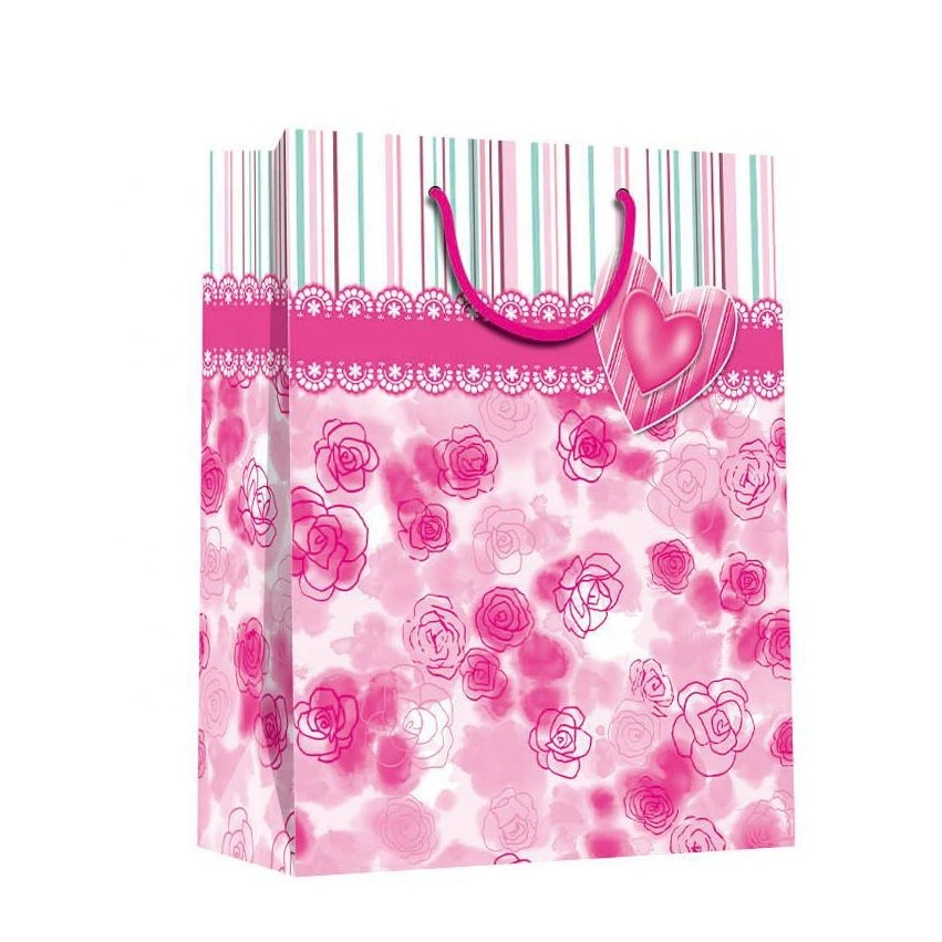 Bolsos de mano de papel prominentes resistentes para compras con estampado de leopardo al por mayor de nuevos productos 3