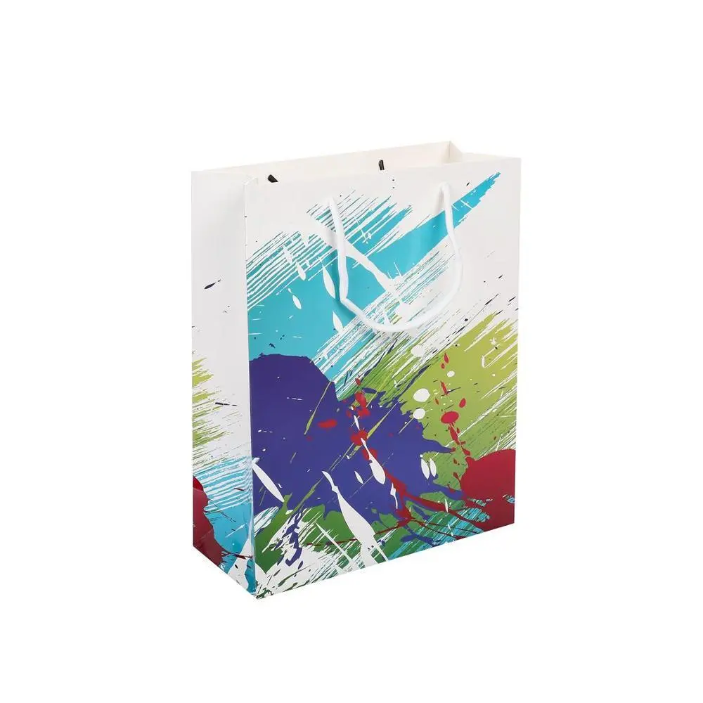 Newest Design Foldable Handmade Unoccupied Art Shopping Party Gift Hand Bags 1