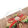 Bolsa de papel de compras de moda de bolsa de papel de regalo de puerta de Navidad Kraft resistente al desgaste con impresión de logotipo personalizado 4