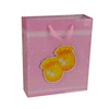 Commerce de gros de luxe durable pliant rose mignon joyeux anniversaire sac cadeau en papier 1