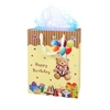 Sacchetti regalo in carta fantasia per feste di compleanno per bambini stampati con cartoni animati personalizzati con manici in corda 2