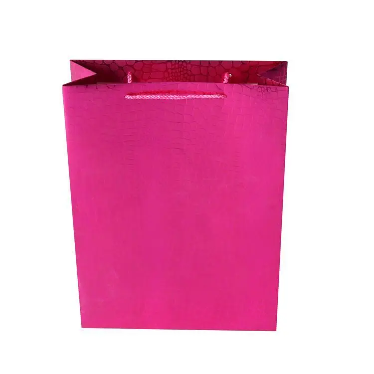 Wholesale High Quality Custom Printed Solid Color Eco-friendly Reusable Shopping Craft Paper Bags 1
