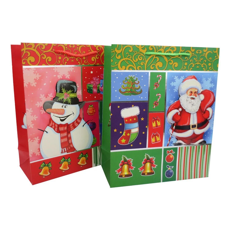 Favorable price christmas paper bag shopping bag best quality paper shopping bag gift packaging 1