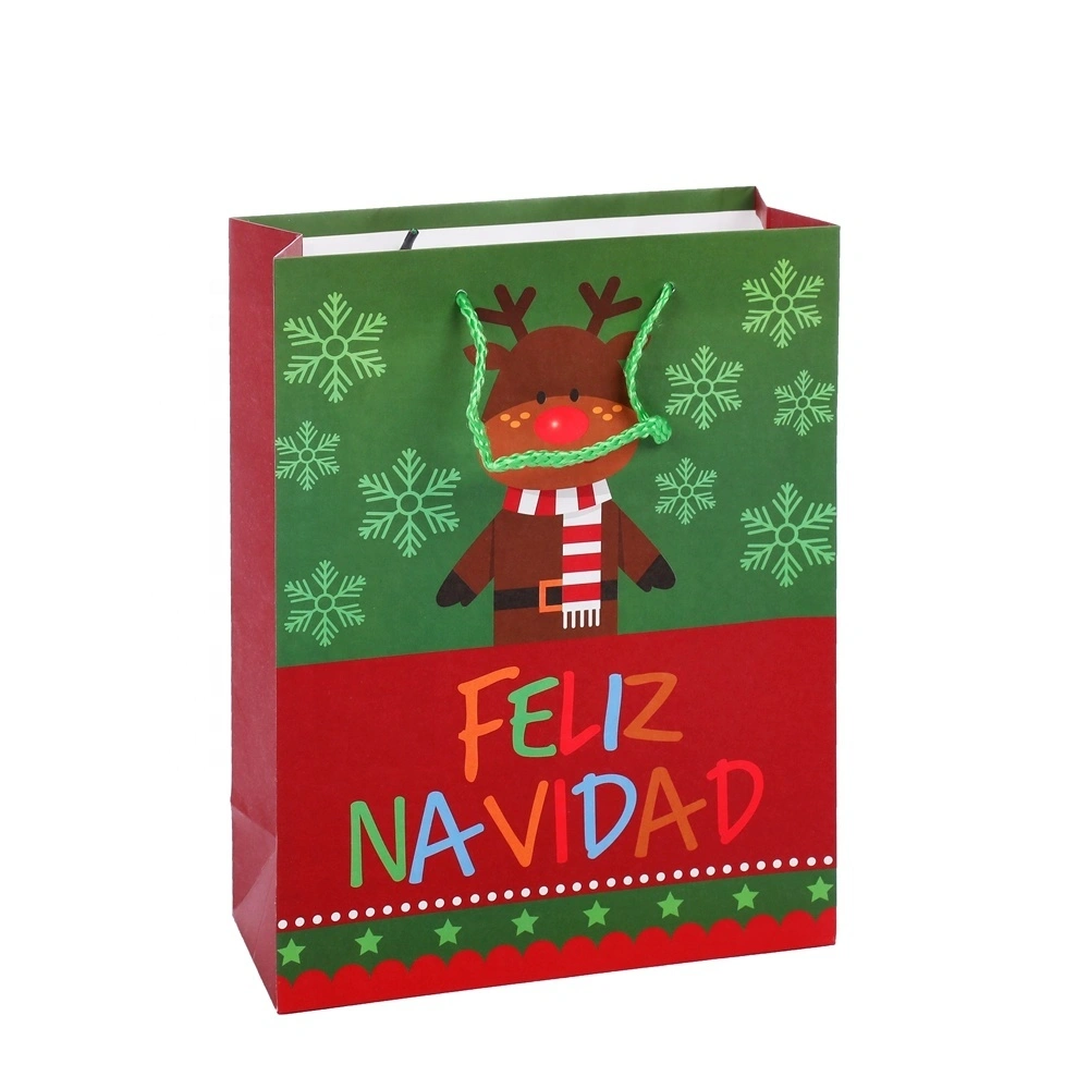 Logo personnalisé de haute qualité mignon promotionnel douche infantile meilleure qualité papier cadeau sac à provisions 1