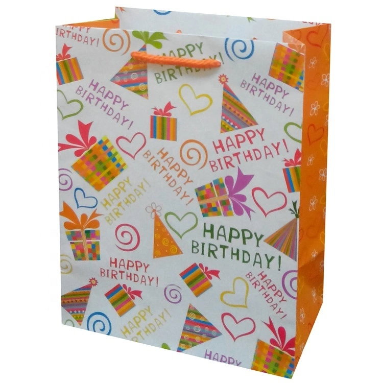 Jialan Paquete de bolsas de regalo blancas personalizadas a granel de fábrica 1