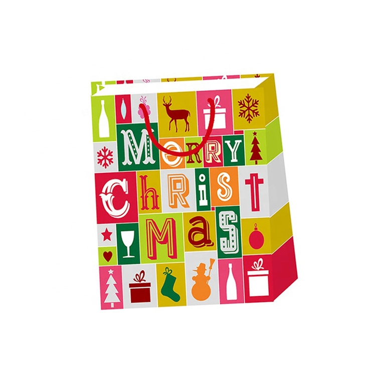 Big Discount Full Color Chromatic Coated Recycled Storage Gift Shopping Bag With Handles 1